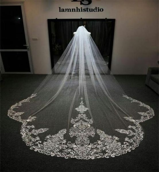 selling luxury real image wedding veils three meters long veils lace applique crystals one layers cathedral length brid5195329, Black
selling luxury real image wedding veils three meters long veils lace applique crystals one layers cathedral length brid5195329, Black