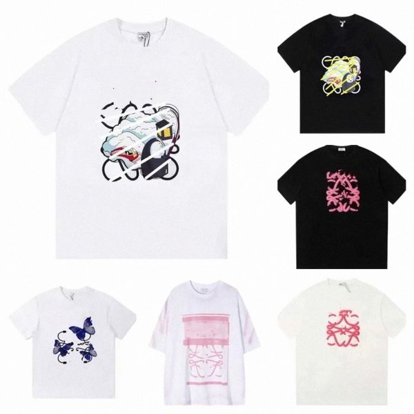 designer summer men women designer t-shirt men's t-shirt with loeweeks monogram print short sleeve shirt men's loose oversized lux, White;black
designer summer men women designer t-shirt men's t-shirt with loeweeks monogram print short sleeve shirt men's loose oversized lux, White;black