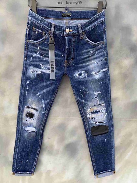 men's jeans mens luxury designer jeans skinny ripped cool guy causal hole denim fashion brand fit jeans men washed pants 61289 dsquare, Blue
men's jeans mens luxury designer jeans skinny ripped cool guy causal hole denim fashion brand fit jeans men washed pants 61289 dsquare, Blue