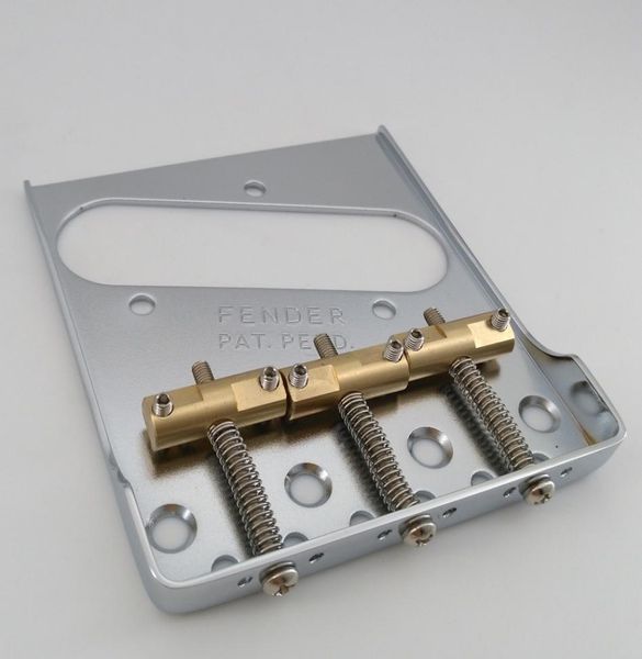 telecaster guitar vintage bridge double northed way chrome for fender guitar well brass saddles1453322
telecaster guitar vintage bridge double northed way chrome for fender guitar well brass saddles1453322