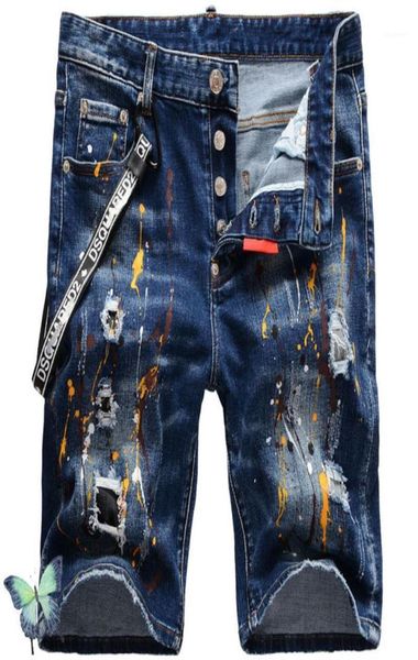 men039s jeans shorts ripped hole hip hop splash ink fashion men denim short pants dsqmen039s6455744, Blue
men039s jeans shorts ripped hole hip hop splash ink fashion men denim short pants dsqmen039s6455744, Blue