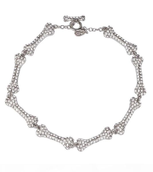 eightsection bone necklace full of diamonds flashing diamonds fivesection bone saturn necklace european and american punk7622579, Silver
eightsection bone necklace full of diamonds flashing diamonds fivesection bone saturn necklace european and american punk7622579, Silver