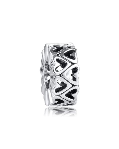 silver openwork and heart spacer charm sterling-silver-jewelry beads fits bracelets diy woman fashion charms6598506, Black
silver openwork and heart spacer charm sterling-silver-jewelry beads fits bracelets diy woman fashion charms6598506, Black