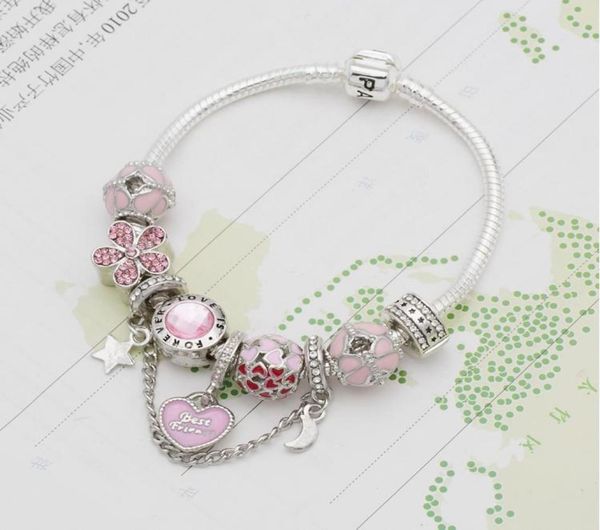 18cmnew charm bracelet 925 sterling silver style bead charm charm bracelet as a gift for kids diy jewelry#48894688171, Black
18cmnew charm bracelet 925 sterling silver style bead charm charm bracelet as a gift for kids diy jewelry#48894688171, Black