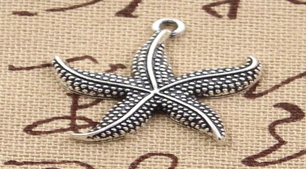 80 pieces charms starfish 24mm antiquezinc alloy pendant fitvintage tibetan silverdiy for bracelet necklace7832672, Bronze;silver
80 pieces charms starfish 24mm antiquezinc alloy pendant fitvintage tibetan silverdiy for bracelet necklace7832672, Bronze;silver