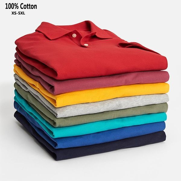 men's polos men's shirt xs-5xl summer 100% cotton solid color classic mens polo shirts short sleeve casual polos hommes lapel clo, White;black
men's polos men's shirt xs-5xl summer 100% cotton solid color classic mens polo shirts short sleeve casual polos hommes lapel clo, White;black