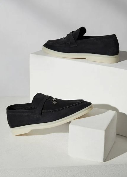 designer loafers women dress shoes luxury charms walk moccasin suede calfskin flat heel almond shape toes eu35-41 with box casual, Black
designer loafers women dress shoes luxury charms walk moccasin suede calfskin flat heel almond shape toes eu35-41 with box casual, Black