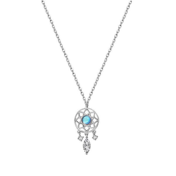 creative pendant tassel moonstone charm necklace for women teen fashion crystal elegant party necklaces jewelry gift, Silver
creative pendant tassel moonstone charm necklace for women teen fashion crystal elegant party necklaces jewelry gift, Silver