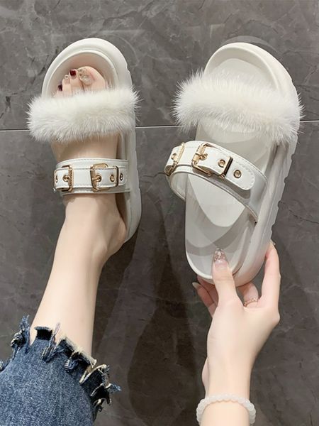 slippers shoes med flock womens slippers outdoor pantofle slides fur flip flops platform fashion flat plush summer luxury soft basic 230713, Black
slippers shoes med flock womens slippers outdoor pantofle slides fur flip flops platform fashion flat plush summer luxury soft basic 230713, Black