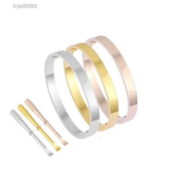 love bracelets screw diamonds designer bracelet for women trendy party solid color with valentines day gifts cuff bangle special design pret, Black
love bracelets screw diamonds designer bracelet for women trendy party solid color with valentines day gifts cuff bangle special design pret, Black