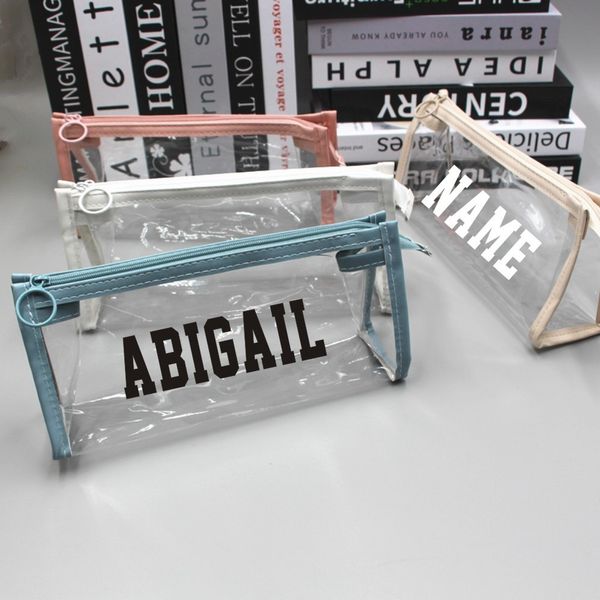 cosmetic bags cases custom simple transparent pencil case large capacity pen bag school office stationery party favors gift 230714
cosmetic bags cases custom simple transparent pencil case large capacity pen bag school office stationery party favors gift 230714