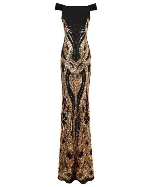 angelfashions women039s off shoulder gold floral pattern sequins column sheath evening dress prom gown party black gold 4073521454
angelfashions women039s off shoulder gold floral pattern sequins column sheath evening dress prom gown party black gold 4073521454