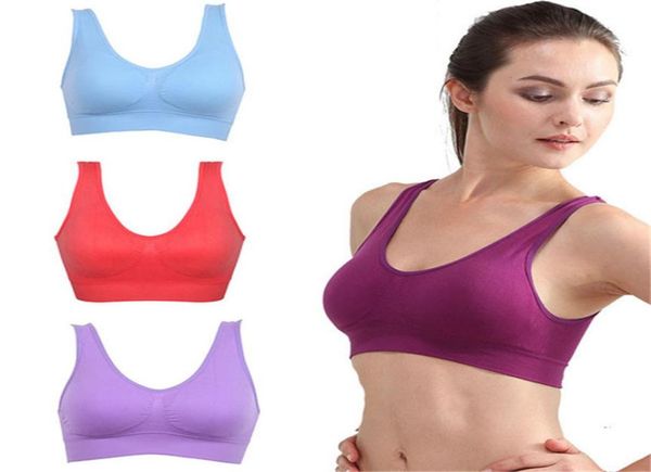 2018 women girls padded seamless fitness bra vest rimless bras breathable lingerie underwear4246239, Black;white
2018 women girls padded seamless fitness bra vest rimless bras breathable lingerie underwear4246239, Black;white