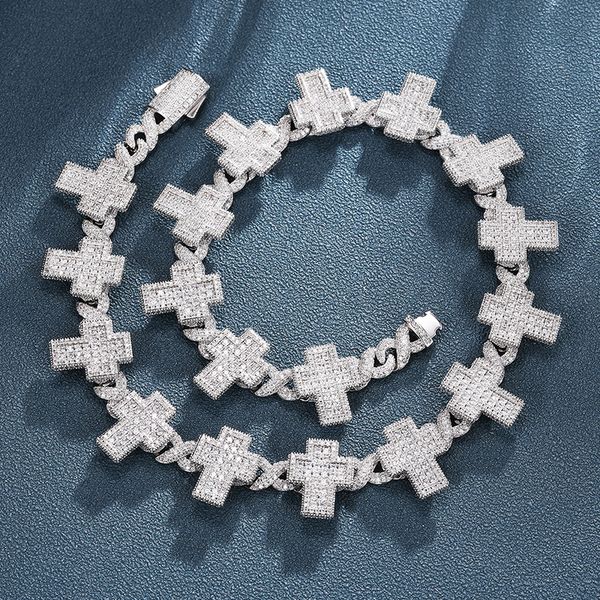 new arrival 8mm moissanite cross cuban link chain hip hop jewelry 925 silver pass diamond tester iced out cuban necklace for men
new arrival 8mm moissanite cross cuban link chain hip hop jewelry 925 silver pass diamond tester iced out cuban necklace for men