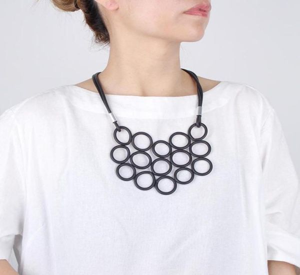 chokers jid punk multiple circles neck pendant jewelry unusual women black chain necklace statement rubber collar clothes decor6276218, Golden;silver
chokers jid punk multiple circles neck pendant jewelry unusual women black chain necklace statement rubber collar clothes decor6276218, Golden;silver