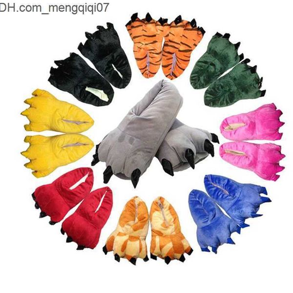 slipper slipper winter soft and warm monster dinosaur claw fun slider suitable for men women children parents children families cotton shoes, Black;grey
slipper slipper winter soft and warm monster dinosaur claw fun slider suitable for men women children parents children families cotton shoes, Black;grey