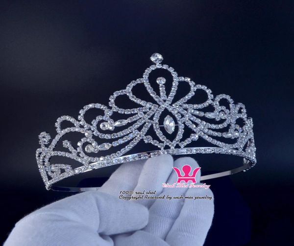 bridal tiara crystal rhinestone crowns wedding hair accessories princess beauty pageant queen cross crown for show or party 02238m8022501, White;golden
bridal tiara crystal rhinestone crowns wedding hair accessories princess beauty pageant queen cross crown for show or party 02238m8022501, White;golden