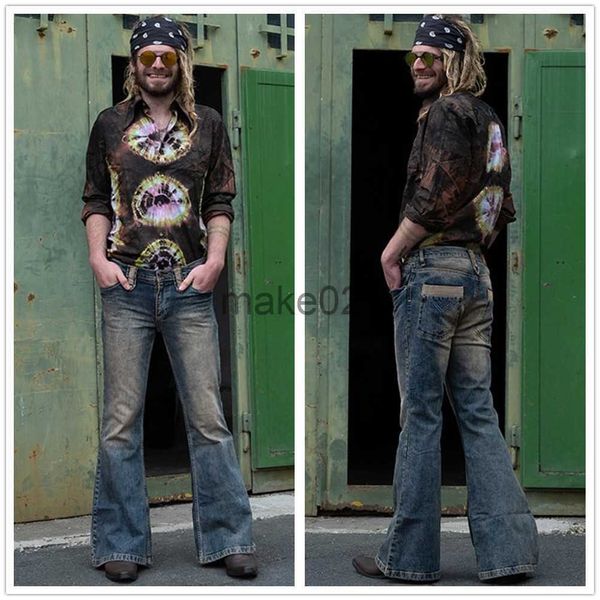 men's jeans 2021 new retro punk men's flare jeans high waist denim straight pants cowboy trousers s3xl drop shipping x0714, Blue
men's jeans 2021 new retro punk men's flare jeans high waist denim straight pants cowboy trousers s3xl drop shipping x0714, Blue