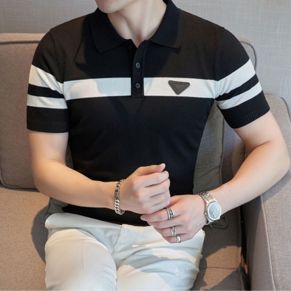 men's polos men's knitwear short sleeve polo shirt casual slim lapel button cardigan breathable summer polo shirt fashion clothes, White;black
men's polos men's knitwear short sleeve polo shirt casual slim lapel button cardigan breathable summer polo shirt fashion clothes, White;black