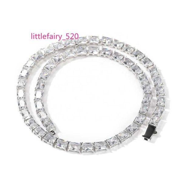 pendant necklaces diamond ice set zirconium personalized rectangular tennis chain copper collar chain jewelry necklace hip hop fashion brace, Silver
pendant necklaces diamond ice set zirconium personalized rectangular tennis chain copper collar chain jewelry necklace hip hop fashion brace, Silver