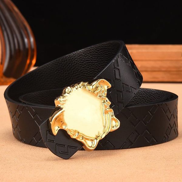 designer belt luxury mens belt casual black striped belts gold silver and black buckle fashion mens women luxury belt width 3.8cm, Black;brown
designer belt luxury mens belt casual black striped belts gold silver and black buckle fashion mens women luxury belt width 3.8cm, Black;brown