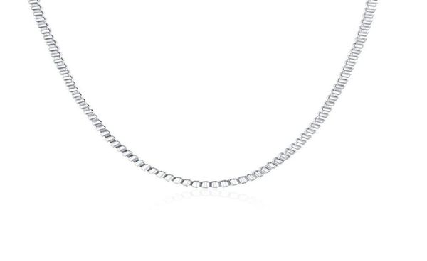 fashion jewelry silver chain 925 necklace 2mm box chain for women girl 16 18 20 22 24 inches2967998
fashion jewelry silver chain 925 necklace 2mm box chain for women girl 16 18 20 22 24 inches2967998