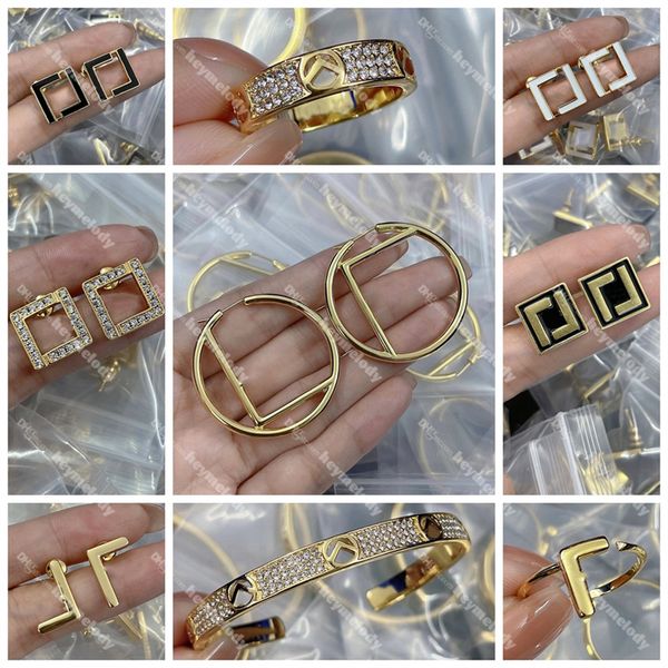 20 styles vintage double letter earrings women diamond hoop earrings girl party date jewelry gift, Golden;silver
20 styles vintage double letter earrings women diamond hoop earrings girl party date jewelry gift, Golden;silver