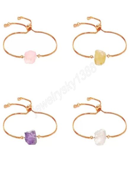 irregular natural crystal stone adjustable chain charm bracelets for women girl party club handmade fashion jewelry8115336, Black
irregular natural crystal stone adjustable chain charm bracelets for women girl party club handmade fashion jewelry8115336, Black