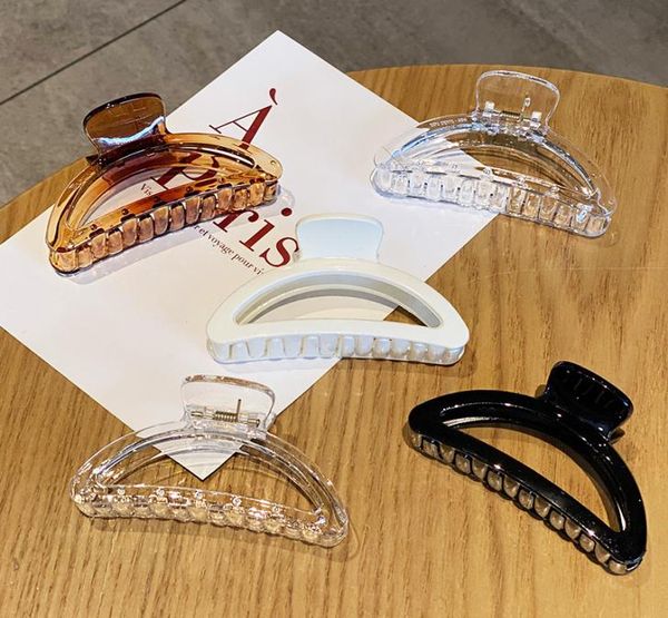 women elegant transparent amber geometric hollow hair claws sweet barrettes hair holder clip hairpin fashion hair accessories7065458, Golden;silver
women elegant transparent amber geometric hollow hair claws sweet barrettes hair holder clip hairpin fashion hair accessories7065458, Golden;silver