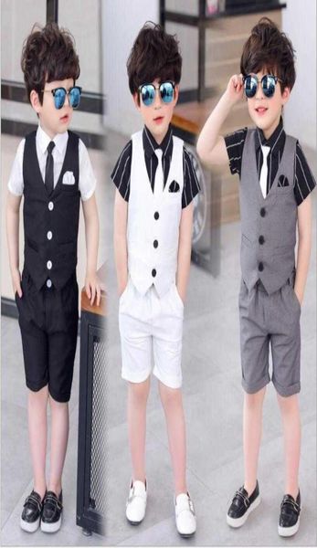 summer boy wedding suits vest shorts dress children school sets formal party kids costumes young baby gentleman holiday clothes x06128088, White
summer boy wedding suits vest shorts dress children school sets formal party kids costumes young baby gentleman holiday clothes x06128088, White