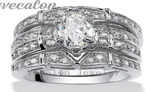 vecalon vintage engagement wedding band ring set for women marquise cut 3ct cz diamond 14kt white gold filled party finger ring7951426664, Slivery;golden
vecalon vintage engagement wedding band ring set for women marquise cut 3ct cz diamond 14kt white gold filled party finger ring7951426664, Slivery;golden