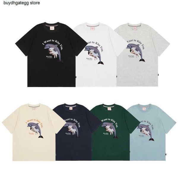 ladies t-shirts fashion brand waikei south korea trendy short sleeved dolphin loose and versatile casual korean style cute ins for both men, White
ladies t-shirts fashion brand waikei south korea trendy short sleeved dolphin loose and versatile casual korean style cute ins for both men, White