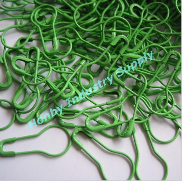 green color 22 mm pear shaped safety pins for hanging tags 2000 pcs per pack5435440, Silver
green color 22 mm pear shaped safety pins for hanging tags 2000 pcs per pack5435440, Silver