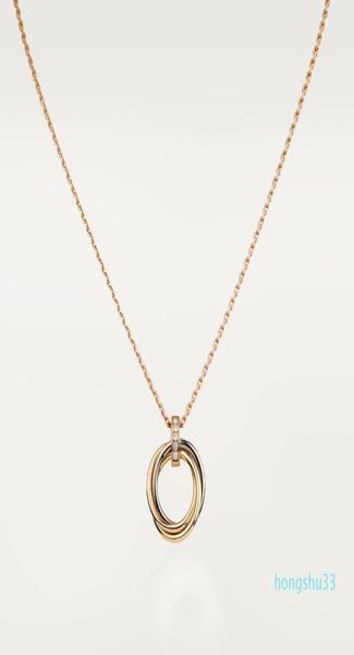 2022 new fashion classic design cubic zirconia triple trinity necklace pendant women girls titanium steel wedding designer jewelry3919758, Silver
2022 new fashion classic design cubic zirconia triple trinity necklace pendant women girls titanium steel wedding designer jewelry3919758, Silver