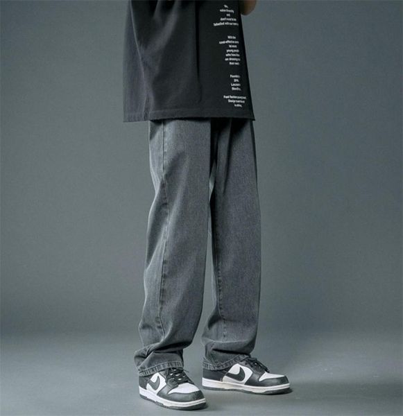 men039s jeans autumn streetwear baggy men korean fashion loose straight wide leg pants male brand clothing black light blue 2202719125
men039s jeans autumn streetwear baggy men korean fashion loose straight wide leg pants male brand clothing black light blue 2202719125