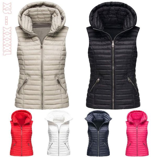 fur autumn and winter 2022 women's fashion vest coat cotton vest, fashion casual women's sleeveless hooded cotton jacket, Black
fur autumn and winter 2022 women's fashion vest coat cotton vest, fashion casual women's sleeveless hooded cotton jacket, Black