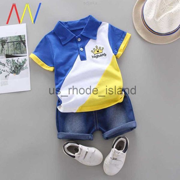 t-shirts clothing sets summer jeans baby boy clothes t shirt shorts for kids boys x0714, Blue
t-shirts clothing sets summer jeans baby boy clothes t shirt shorts for kids boys x0714, Blue