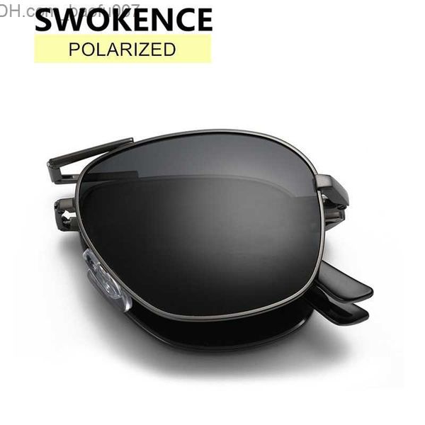 sunglasses swokence upscale fashion folding polarized sunglasses men's retro portable folding metal frame sunglasses with box sa06 z230, White;black
sunglasses swokence upscale fashion folding polarized sunglasses men's retro portable folding metal frame sunglasses with box sa06 z230, White;black