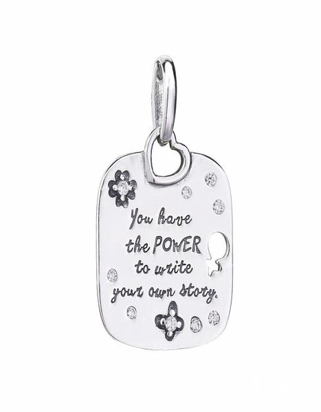 2019 spring new 925 sterling silver female empowerment motto pendant charm bead fits european jewelry charm bracelets2925412, Black
2019 spring new 925 sterling silver female empowerment motto pendant charm bead fits european jewelry charm bracelets2925412, Black