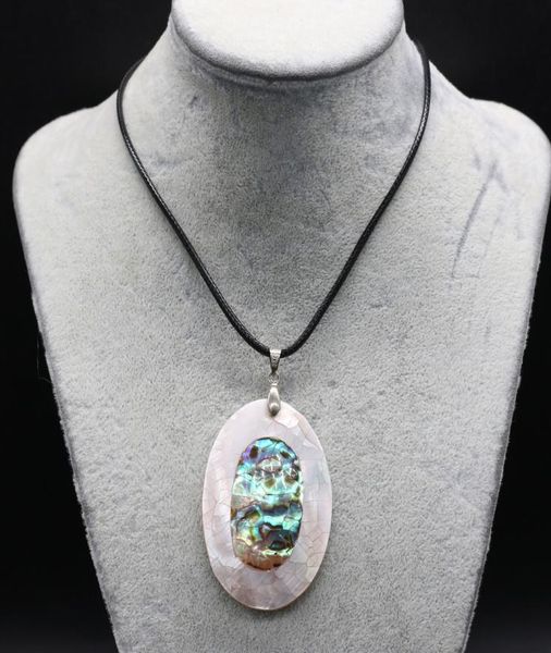 customizable necklace natural mother of pearl abalone shell pendant necklace egg shape jewelry leather rope chain ethnic style cha9625048, Silver
customizable necklace natural mother of pearl abalone shell pendant necklace egg shape jewelry leather rope chain ethnic style cha9625048, Silver