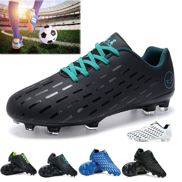 dress shoes football shoes tf/fg male soccer sports shoe for men studded boot genuine futsal professional field sneaker cleats 230714, Black
dress shoes football shoes tf/fg male soccer sports shoe for men studded boot genuine futsal professional field sneaker cleats 230714, Black