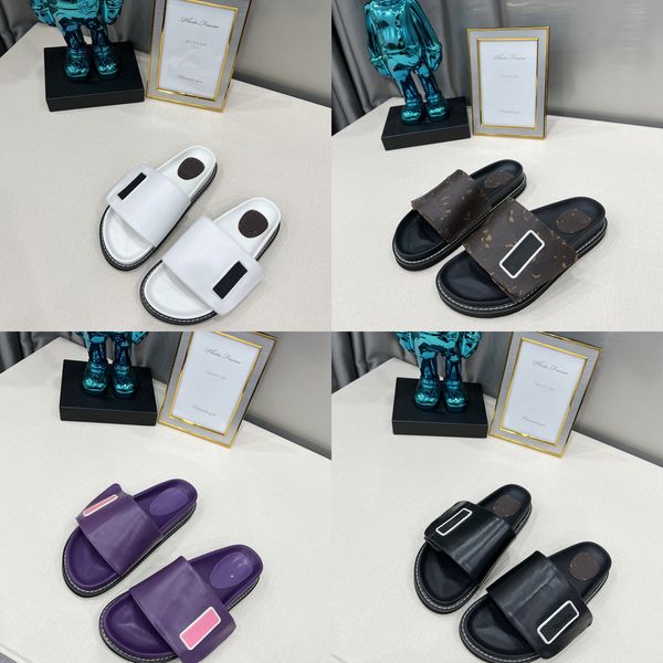 flip-flops pool pillow designer slippers waterfront mule sandals real calfskin flats mules sliders comfort summer beach slipper hook loop fa, Black
flip-flops pool pillow designer slippers waterfront mule sandals real calfskin flats mules sliders comfort summer beach slipper hook loop fa, Black
