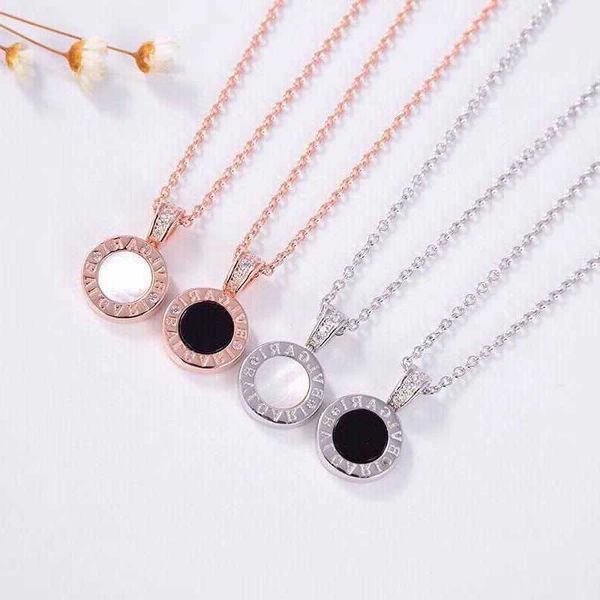 rose gold and silver double sided black and white round cake pendant with diamond collar chain valentine's day gift
rose gold and silver double sided black and white round cake pendant with diamond collar chain valentine's day gift