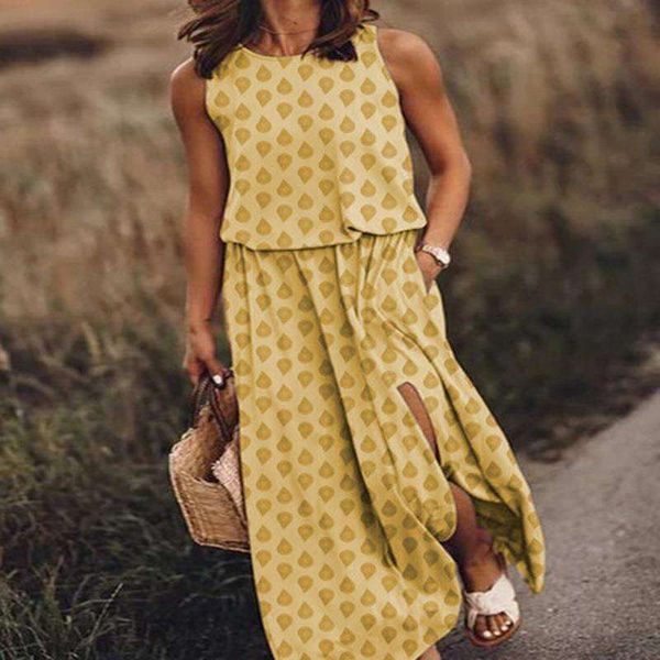spring and summer womens clothes round neck digital floral sleeveless sweet two piece set dress long, Black;gray
spring and summer womens clothes round neck digital floral sleeveless sweet two piece set dress long, Black;gray