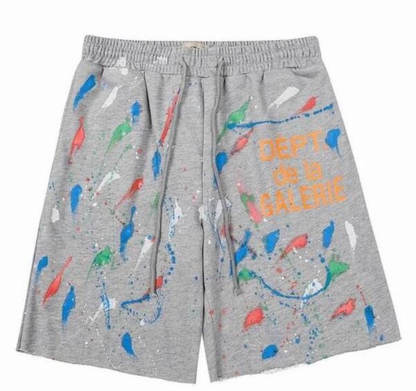 men's women's shorts american fashion brand galleryes depts hand-painted splash printing pure cotton terry fog high street 5-point, White;black
men's women's shorts american fashion brand galleryes depts hand-painted splash printing pure cotton terry fog high street 5-point, White;black