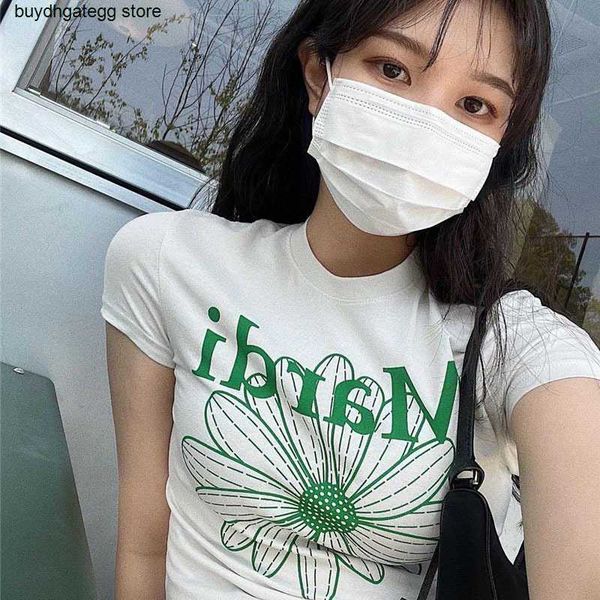 women's t-shirts fashion brand mardi korean version of ins with the same summer harajuku daisy flower letter print versatile slim fit s, White
women's t-shirts fashion brand mardi korean version of ins with the same summer harajuku daisy flower letter print versatile slim fit s, White