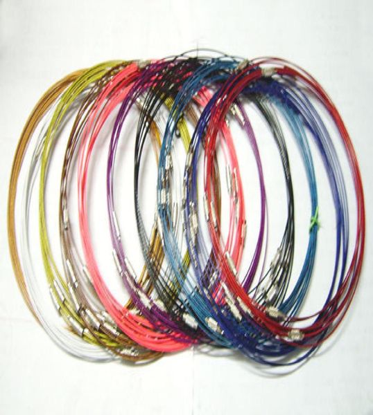 100pcslot mix color 18inch stainless steel necklace cord wire for diy craft jewelry findings components w75223079, White;red
100pcslot mix color 18inch stainless steel necklace cord wire for diy craft jewelry findings components w75223079, White;red