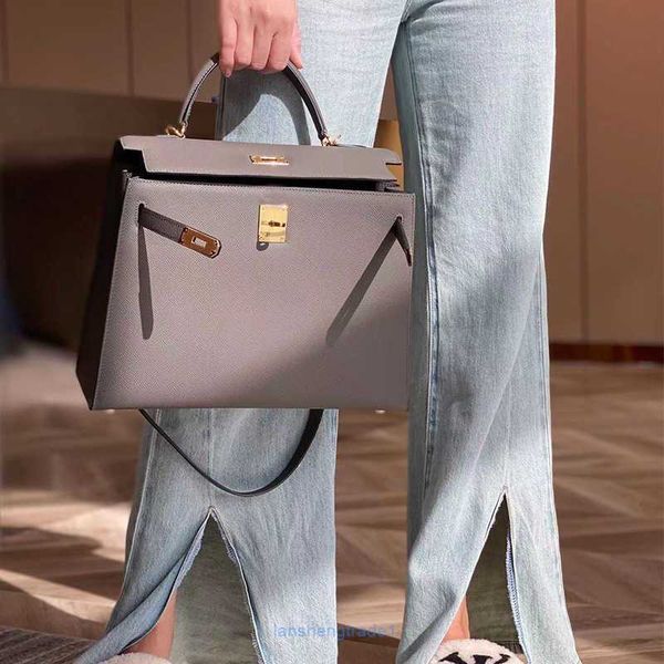 luxurys kellies handbag high end quality epsom calfskin bag 25 28 palm grain leather women's bags shoulder messenger cz
luxurys kellies handbag high end quality epsom calfskin bag 25 28 palm grain leather women's bags shoulder messenger cz