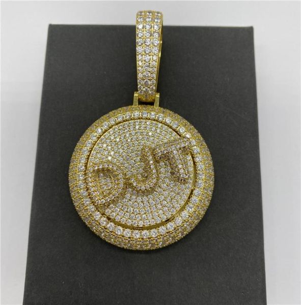 solid back custom letter name spin pendant necklace iced out cubic zircon diamond diy letter necklace for men women6697816, Silver
solid back custom letter name spin pendant necklace iced out cubic zircon diamond diy letter necklace for men women6697816, Silver
