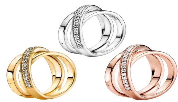 crossover pave triple band ring 925 sterling silver rose gold plated original box for men womens wedding rings set9780114, Slivery;golden
crossover pave triple band ring 925 sterling silver rose gold plated original box for men womens wedding rings set9780114, Slivery;golden